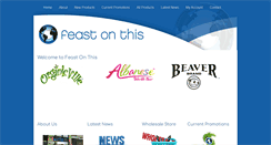 Desktop Screenshot of feastonthis.com.au